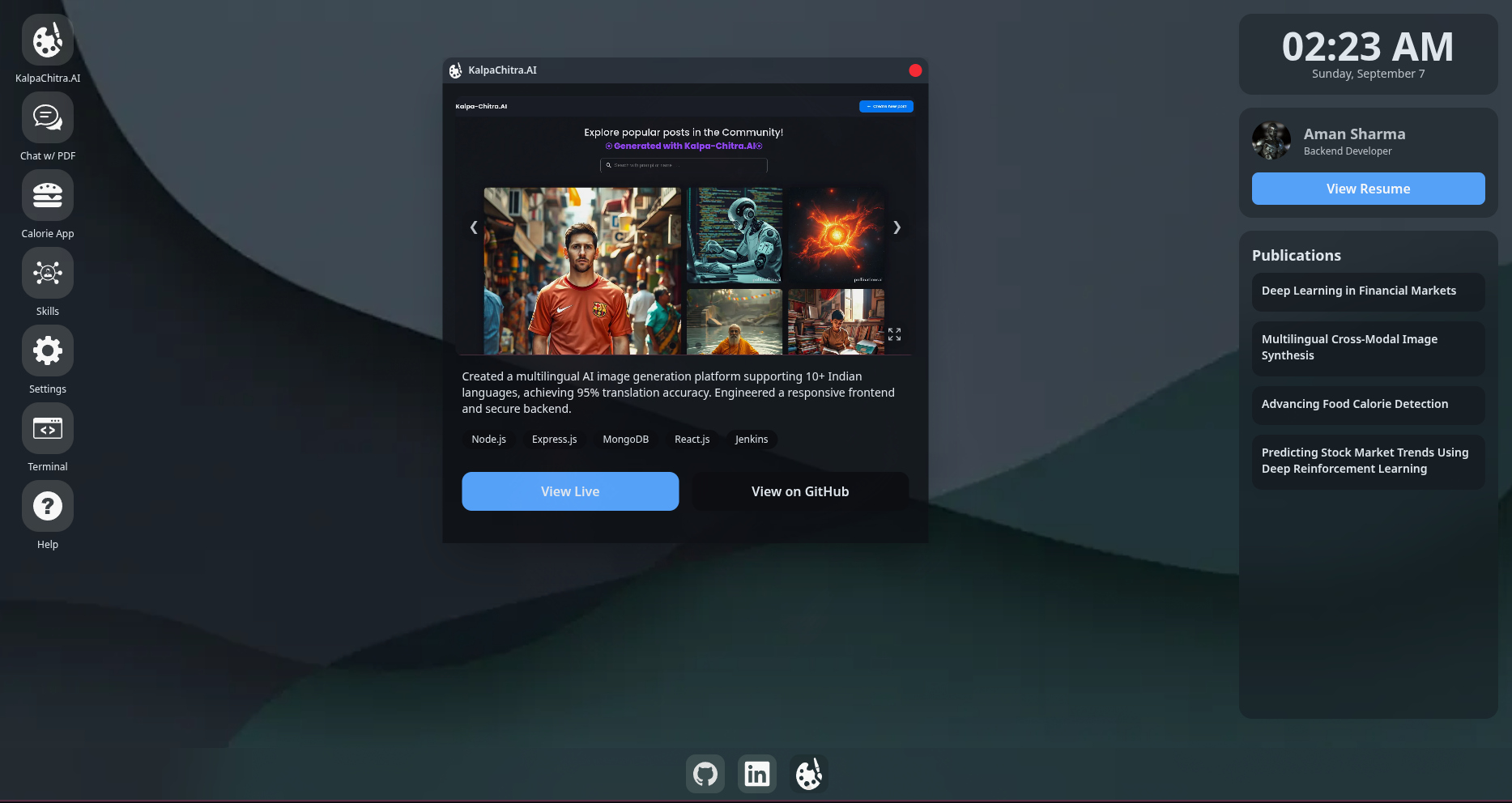 gsamansharma's tweet card. Aman Sharma's portfolio showcasing projects in Full-stack Development, AI, and more. Specializing in Spring Boot, React.js, Node.js, and Python.