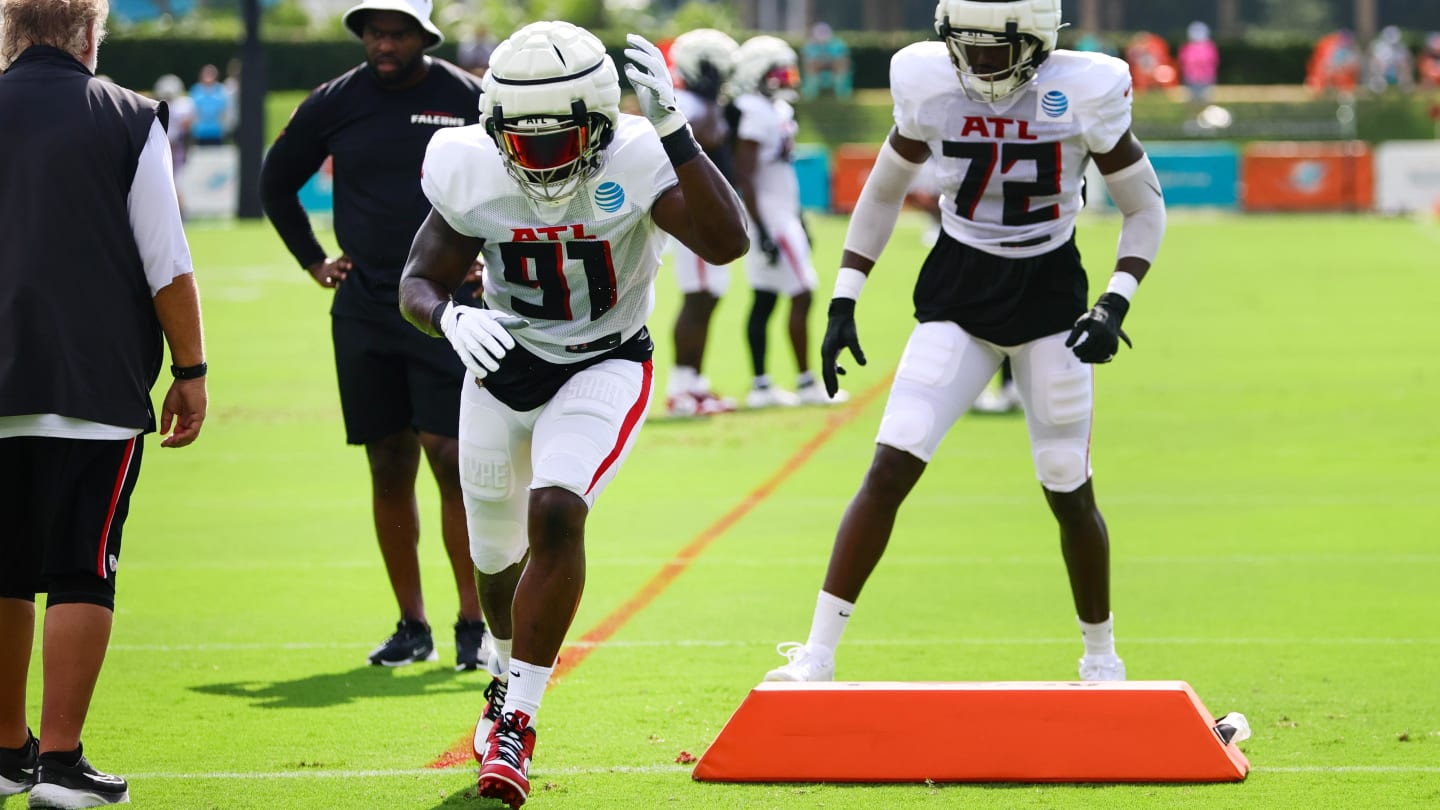 ByDanielFlick's tweet card. Atlanta Falcons outside linebacker Demone Harris's story is one of grit, perseverance and budding promise.