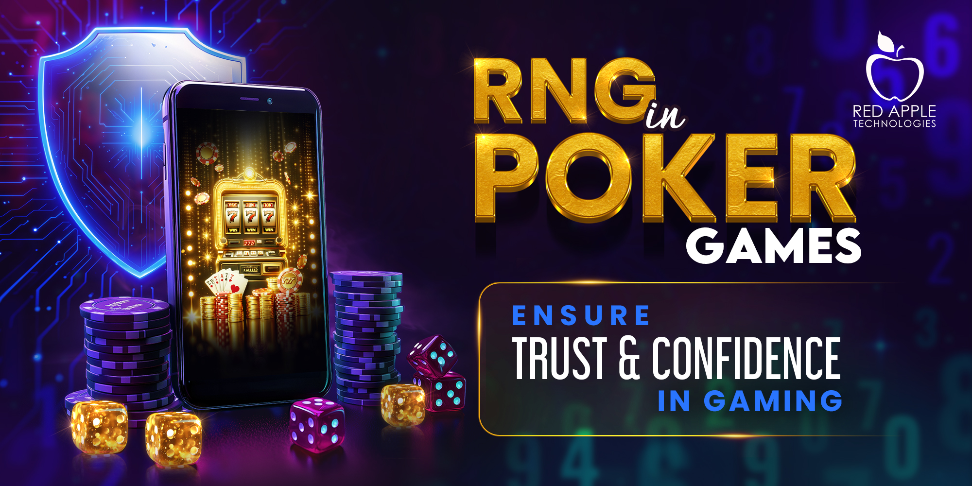RedAppleTech's tweet card. RNGs are proving very useful in poker games. In this web blog, you will know the benefits of adding RNGs in a poker game.