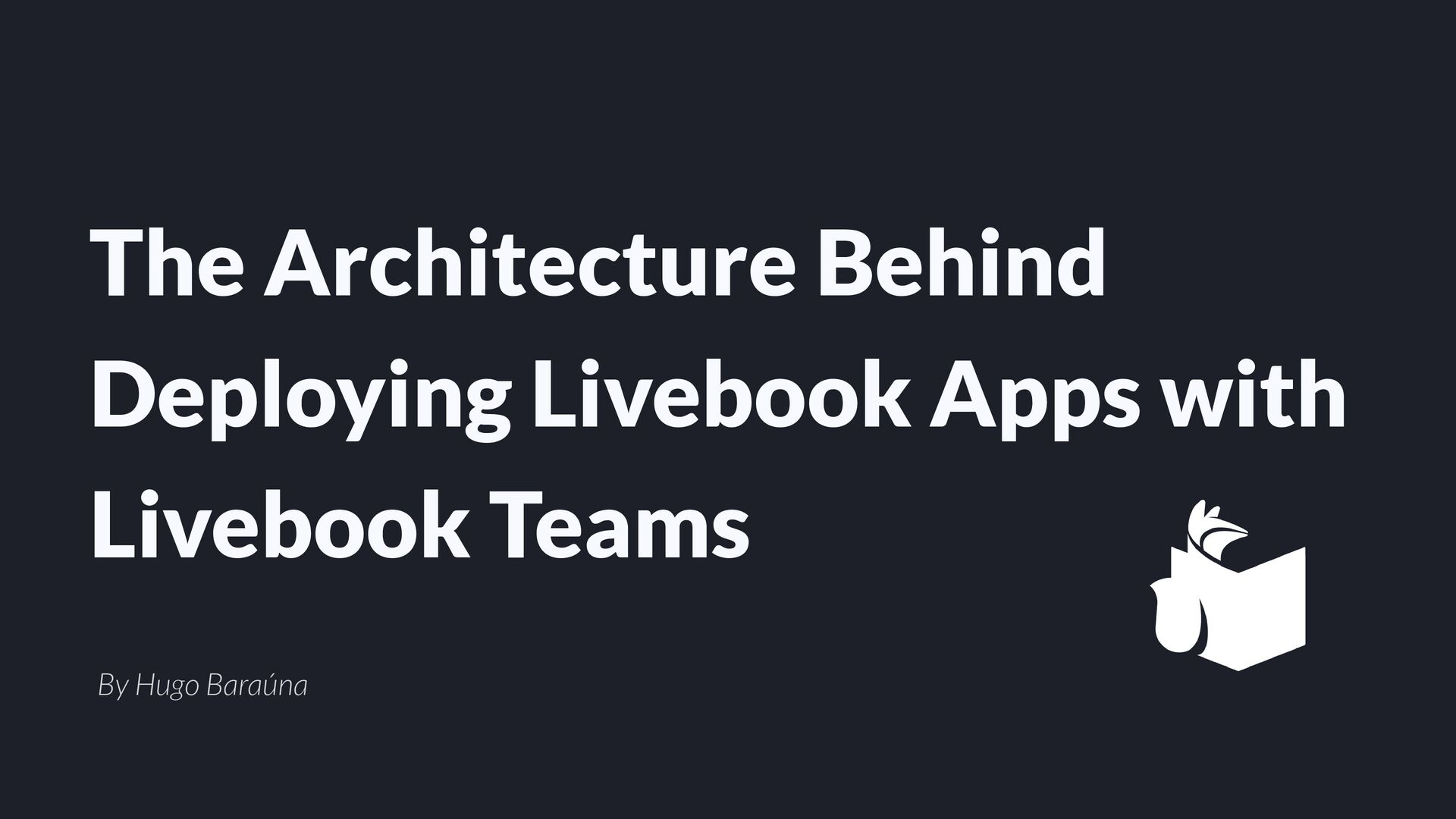 hugobarauna's tweet card. I gave this talk at ElixirConf US 2025 In this talk, we’ll explore the architecture that powers the seamless deployment of Livebook apps with just a …