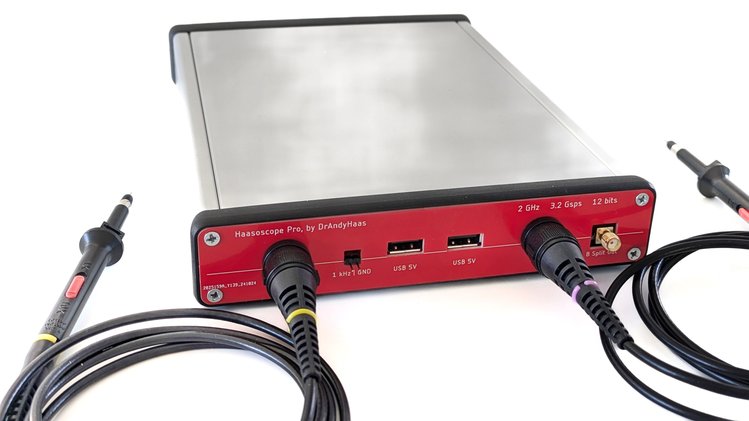 crowd_supply's tweet card. An Affordable, High-Bandwidth, Real-Time Sampling USB Oscilloscope