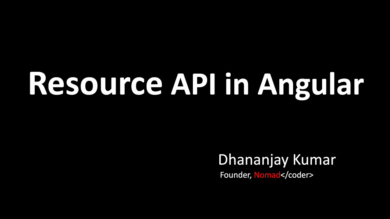 debug_mode's tweet card. Getting started with the resource API in Angular