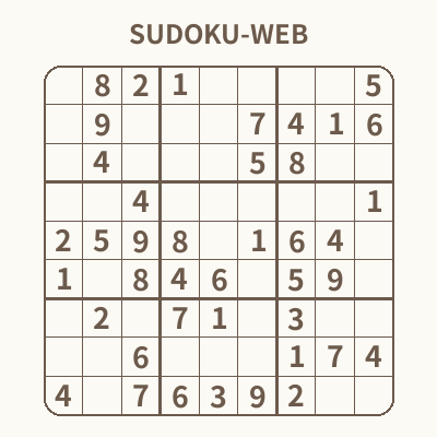 SudokuWebPuzzle's tweet card. SUDOKU-WEB