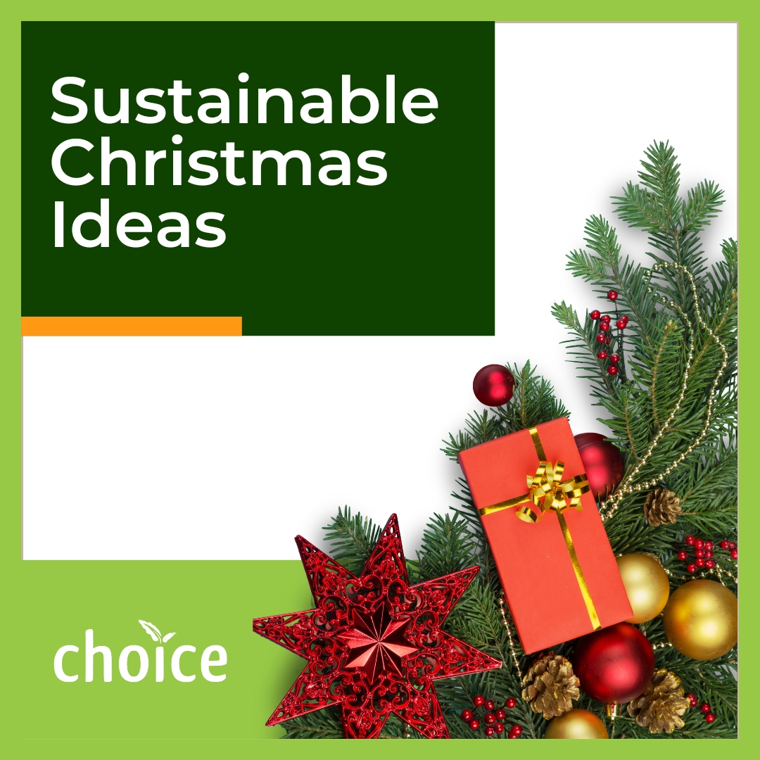 ChoiceTextile's tweet card. Christmas is traditionally a time of excess and goodwill and that can still be the case even with a more environmentally friendly focus