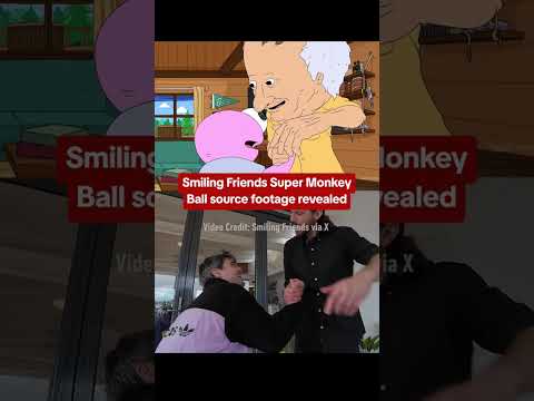 247VideoGame's tweet card. Smiling Friends random rotoscoping in Super Monkey Ball clip Subscribe to IGN for more! #IGN Smiling Friends random rotoscoping in Super Monkey Ball clip 24/7 Video Game All the best video games, a…