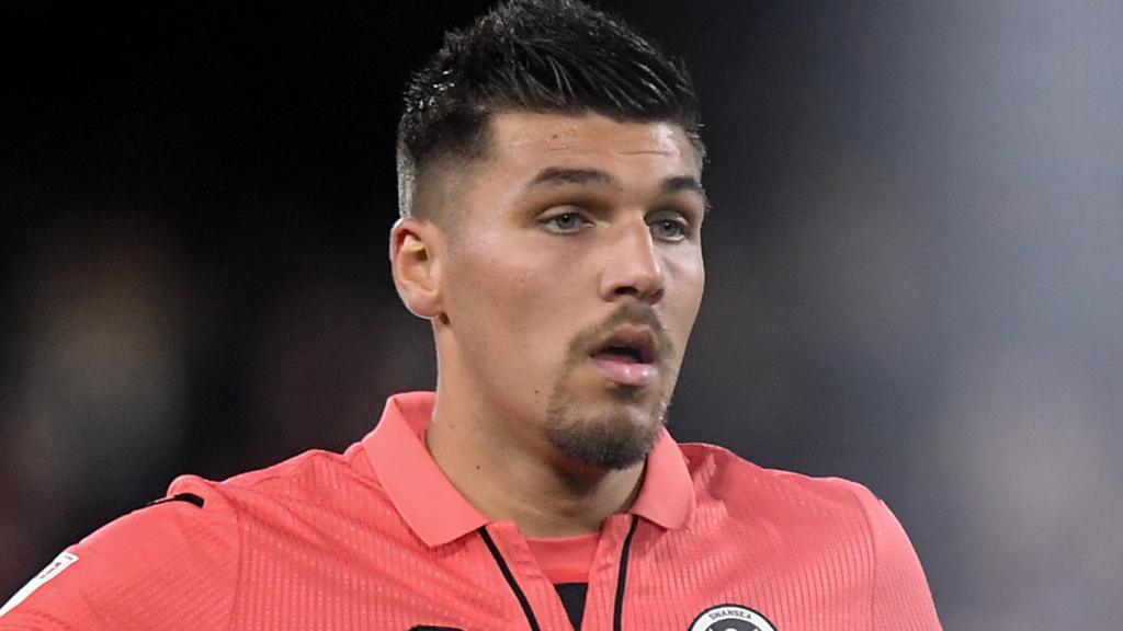 swanseacityhq's tweet card. Swansea City striker Joel Piroe says he was honoured by comparisons to fellow former PSV Eindhoven striker Ruud Van Nistelrooy.