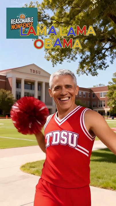 plischke_j14088's tweet card. The Three Cheerleaders TDSU Trump Shutdown Jeffries Parody #funny...