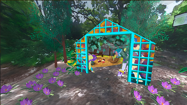 Swarm_Dynamics's tweet card. As part of the Croydon Systems Change project, charity Swarm Dynamics has been working closely with artist-in-residence Meitao Qu and Turf…