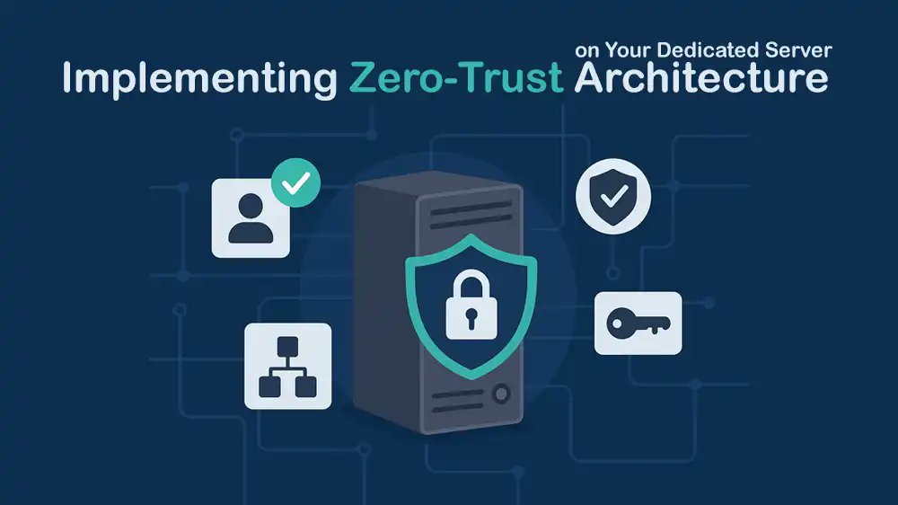 Perlod_official's tweet card. Learn how to implement Zero-Trust Architecture on dedicated server. Discover core components, step-by-step implementation with Perlod Hosting...