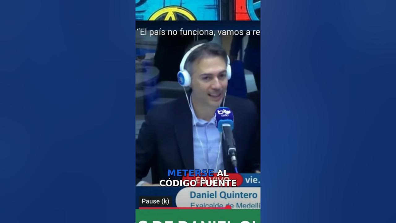 LaEmboscaduraEs's tweet card. 🚨 DANIEL QUINTERO PROPONE RESETEAR COLOMBIA: POPULISTA DE MANUAL 🔴