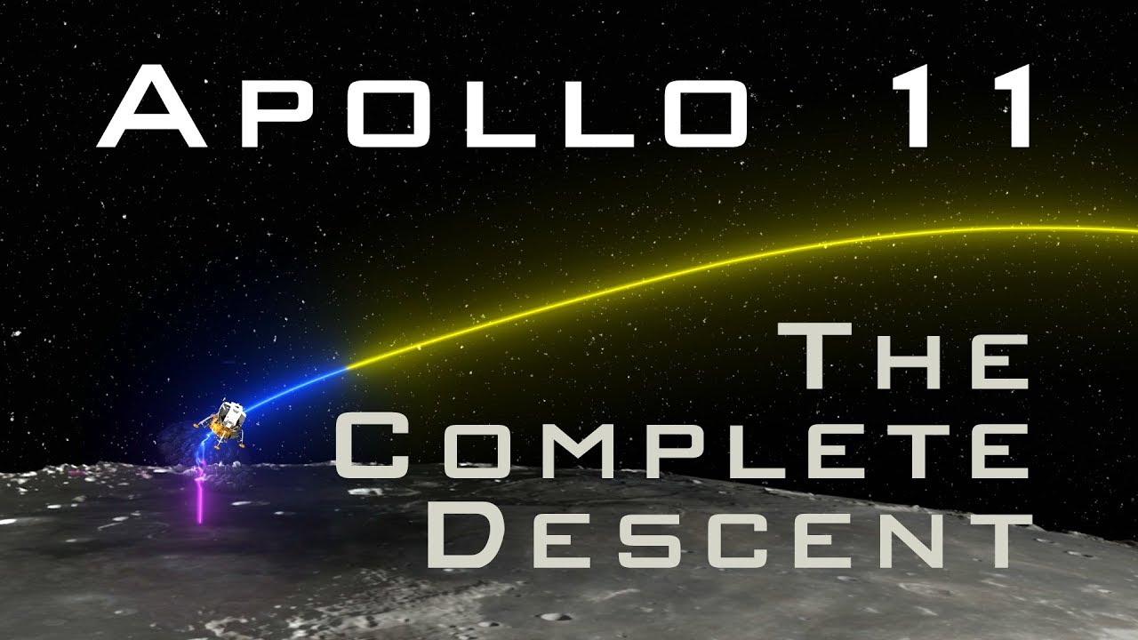 davidms6t's tweet card. Apollo 11: The Complete Descent