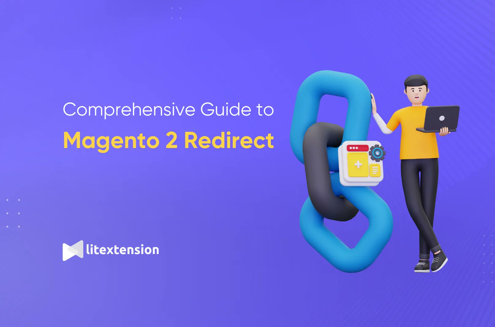 litextension's tweet card. Learn how to create and manage Magento 2 redirect in 4 methods to improve SEO, fix broken links, and ensure seamless navigation for your users.