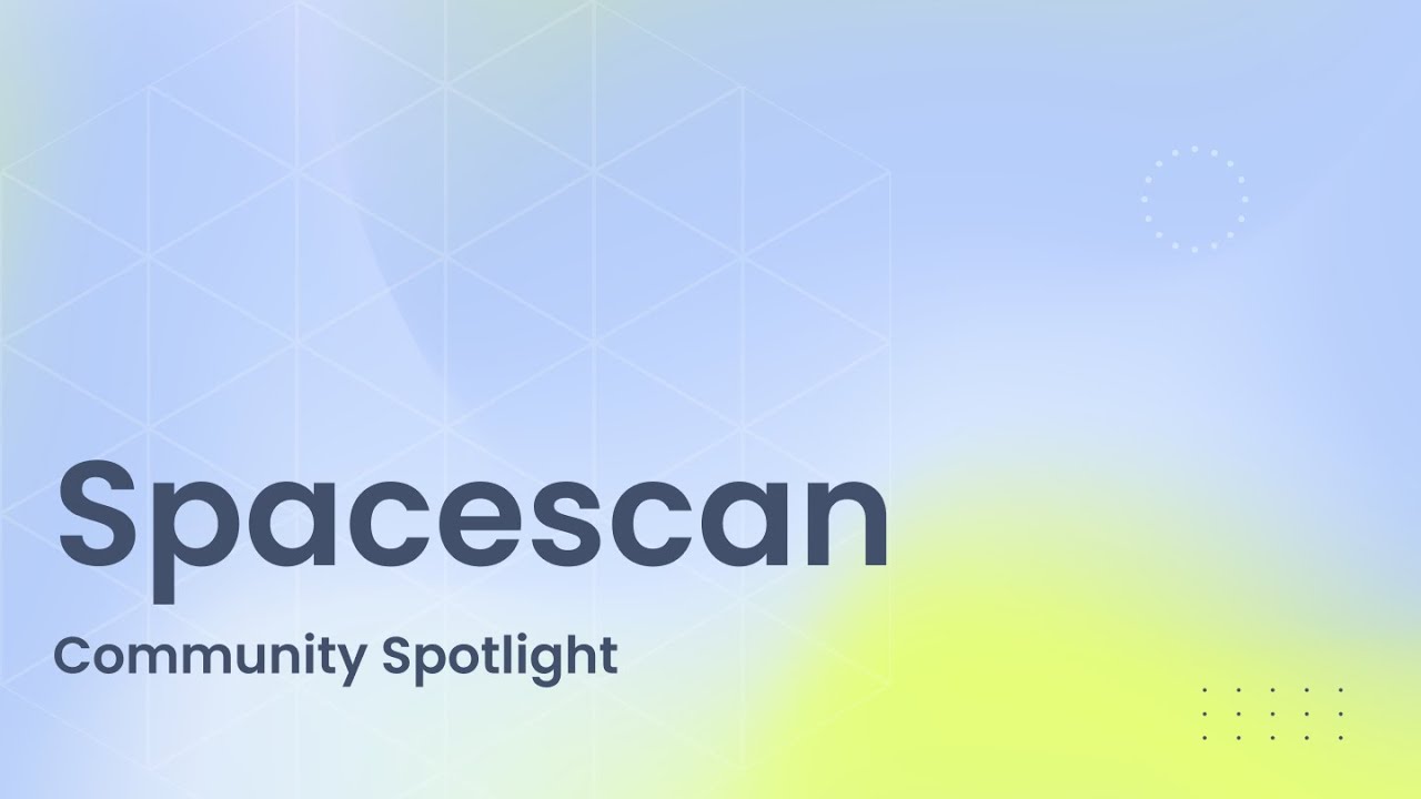 chia_project's tweet card. Community Spotlight - Spacescan
