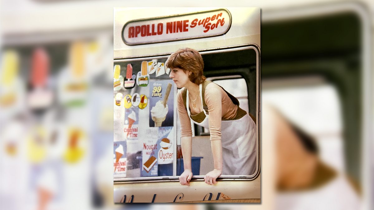 WaveTheoryREC's tweet card. Midsummer deliciousness: ice cream and the British.