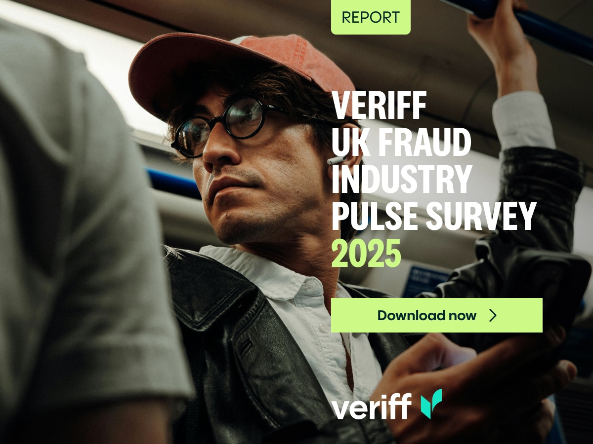 BiometricUpdate's tweet card. The Veriff Fraud Industry Pulse Report offers insights from a survey of UK-based fraud decision-makers at businesses with over 100 employees or $100M in revenue
