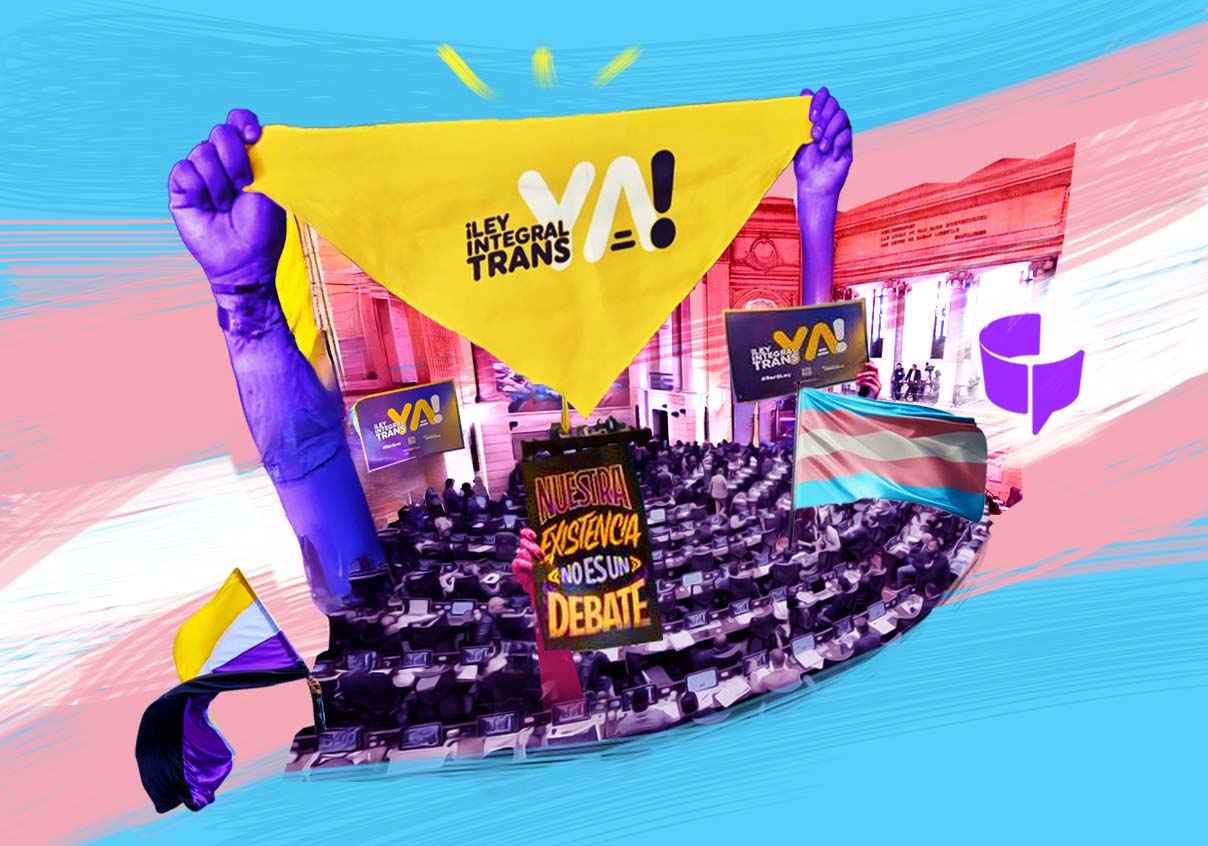 cuestion_p's tweet card. La iniciativa que reivindica los derechos de la comunidad LGBTIQ+ avanza contra reloj para salvarse de ser hundida, mientras otro proyecto quiere prohibir los tratamientos de reasignación de género...