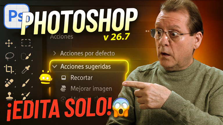 Tripiyon's tweet card. Descubre cómo Photoshop ahora piensa por ti con inteligencia artificial y mejora tu flujo de trabajo de edición de imágenes.