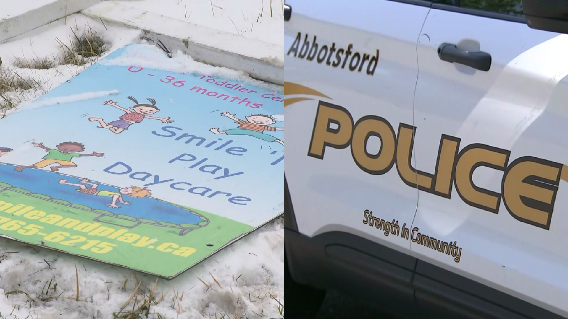 CityNewsVAN's tweet card. A daycare worker in Abbotsford, B.C., is being accused of assaulting children in her care. Kier Junos reports.