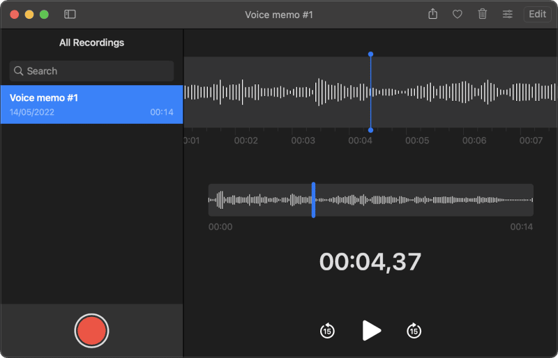 ourcodeworld's tweet card. Discover where are the voice memos recordings stored on MacOS.
