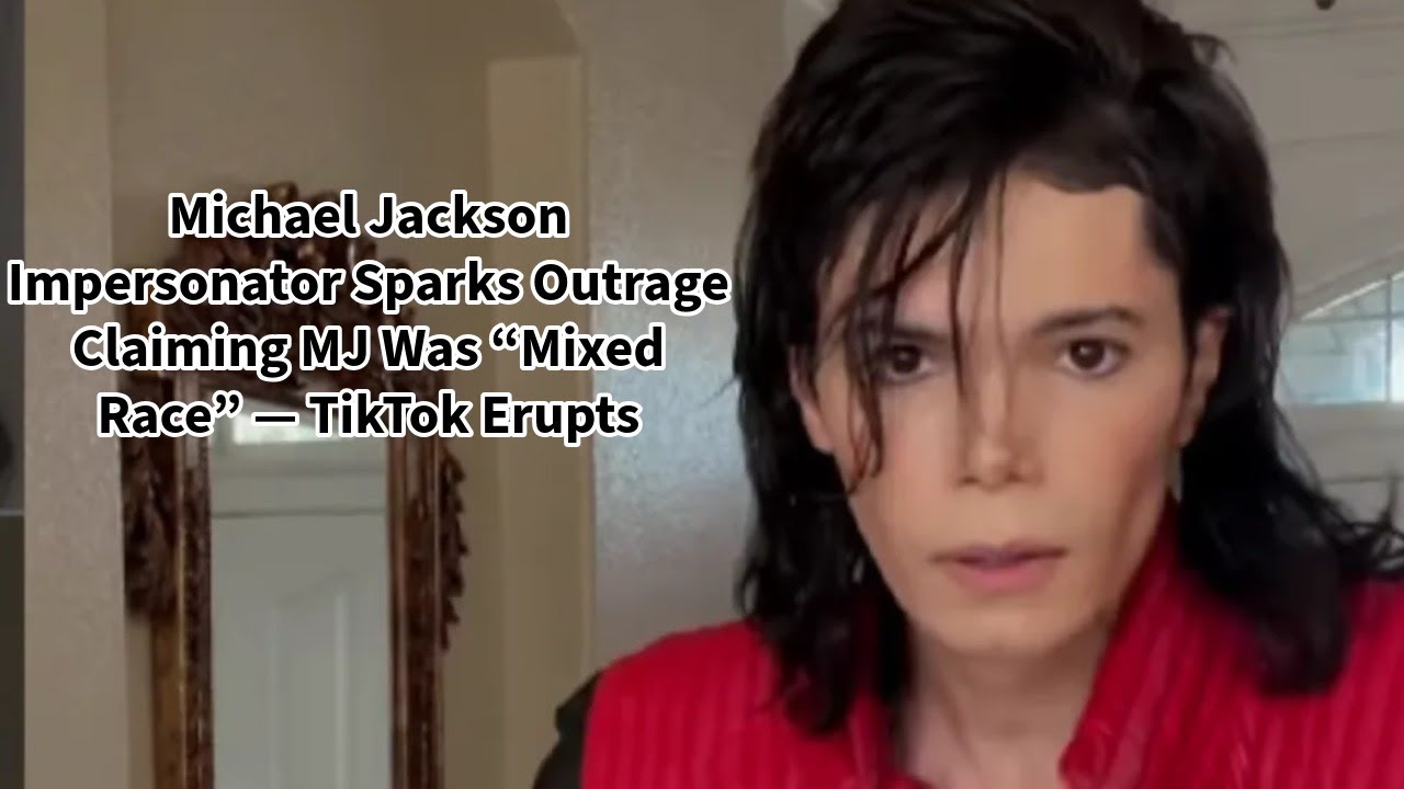 SheilaMJfan4Evr's tweet card. Michael Jackson Impersonator Sparks Outrage Claiming MJ Was “Mixed...