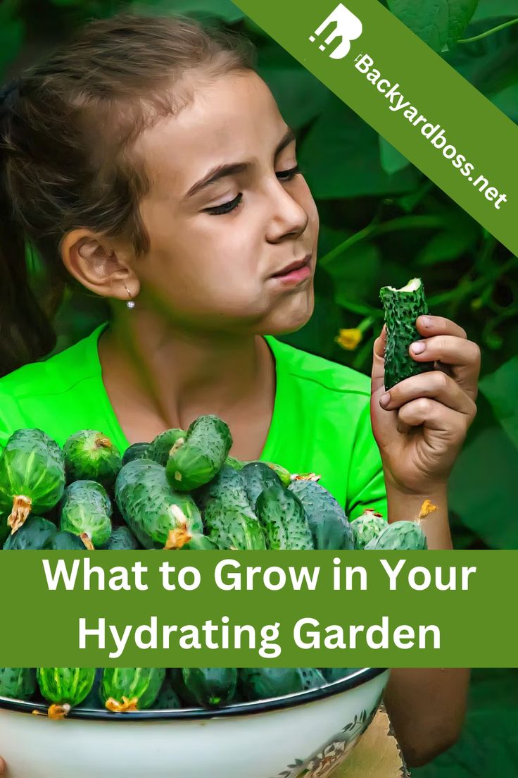 backyardboss's tweet card. What to Grow in Your Hydrating Garden