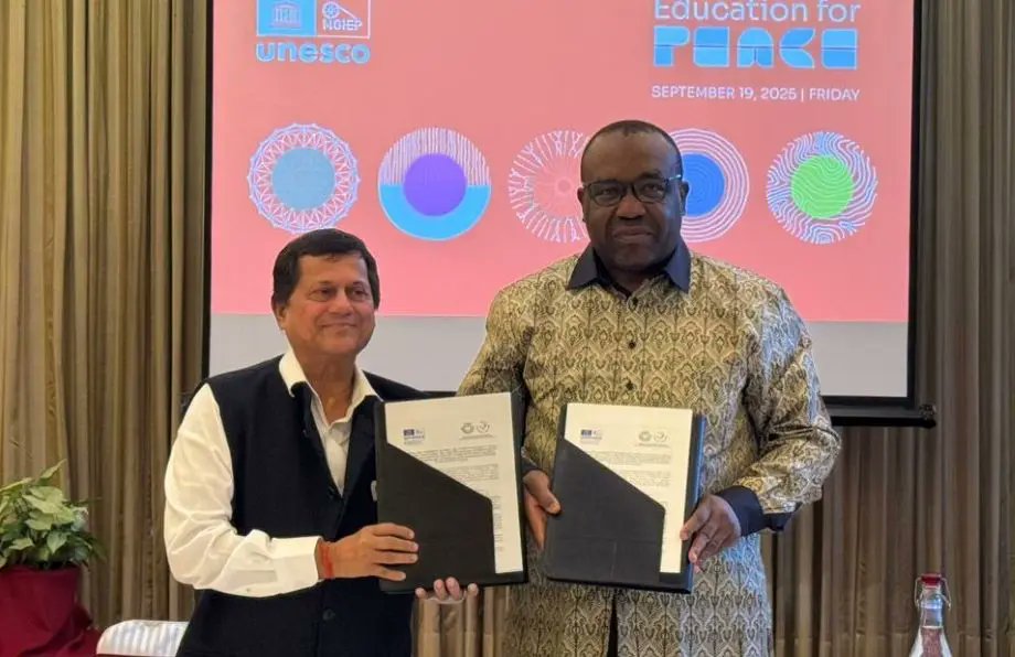 BytesOdisha's tweet card. New Delhi: Bhubaneswar’s KIIT-KISS signed an agreement with UNESCO Mahatma Gandhi Institute of Education for Peace (MGIEP) to advance the