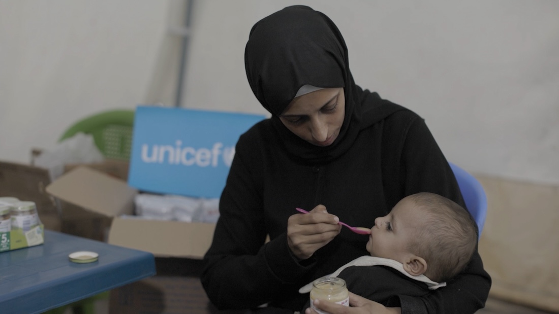 UNICEFUSA's tweet card. UNICEF nutrition supplies are reaching malnourished children in the Gaza Strip. More help is needed. [video]
