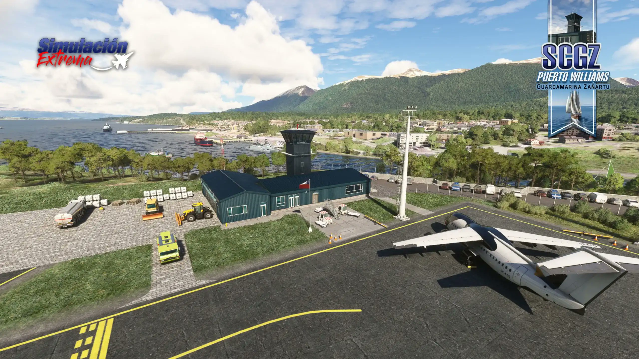 ThresholdXP's tweet card. Simulación Extrema has recently released its rendition of Guardia Marina Zañartu Airport (SCGZ) for Microsoft Flight Simulator, which serves Puerto Williams on [...] - Threshold: Question the Answers.