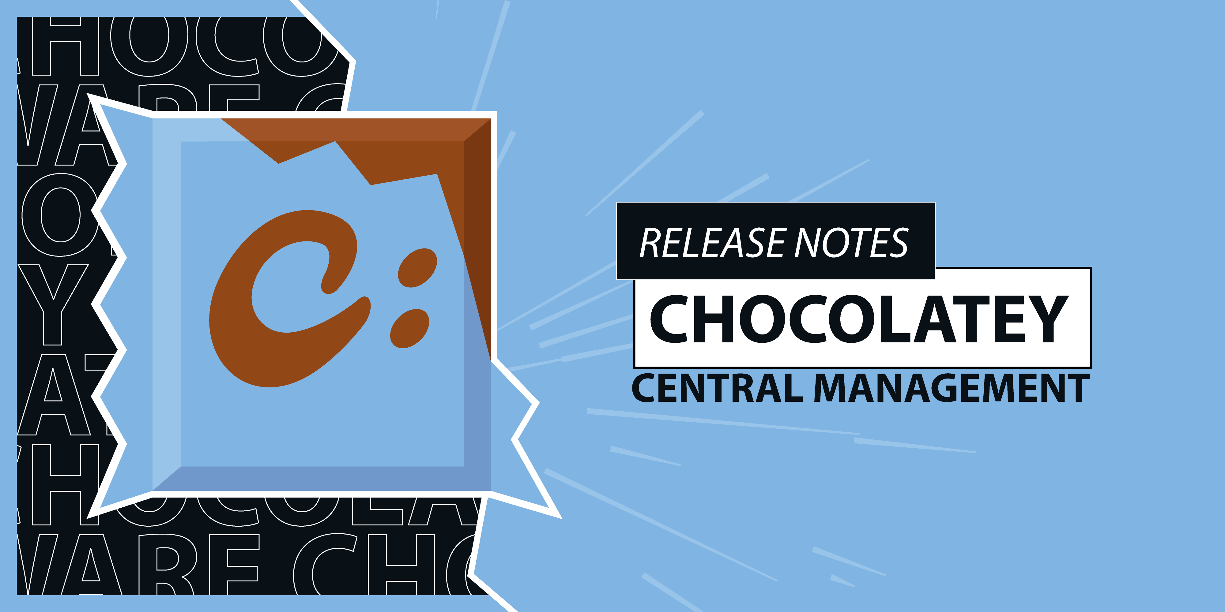 chocolateynuget's tweet card. Release Notes for Chocolatey Central Management