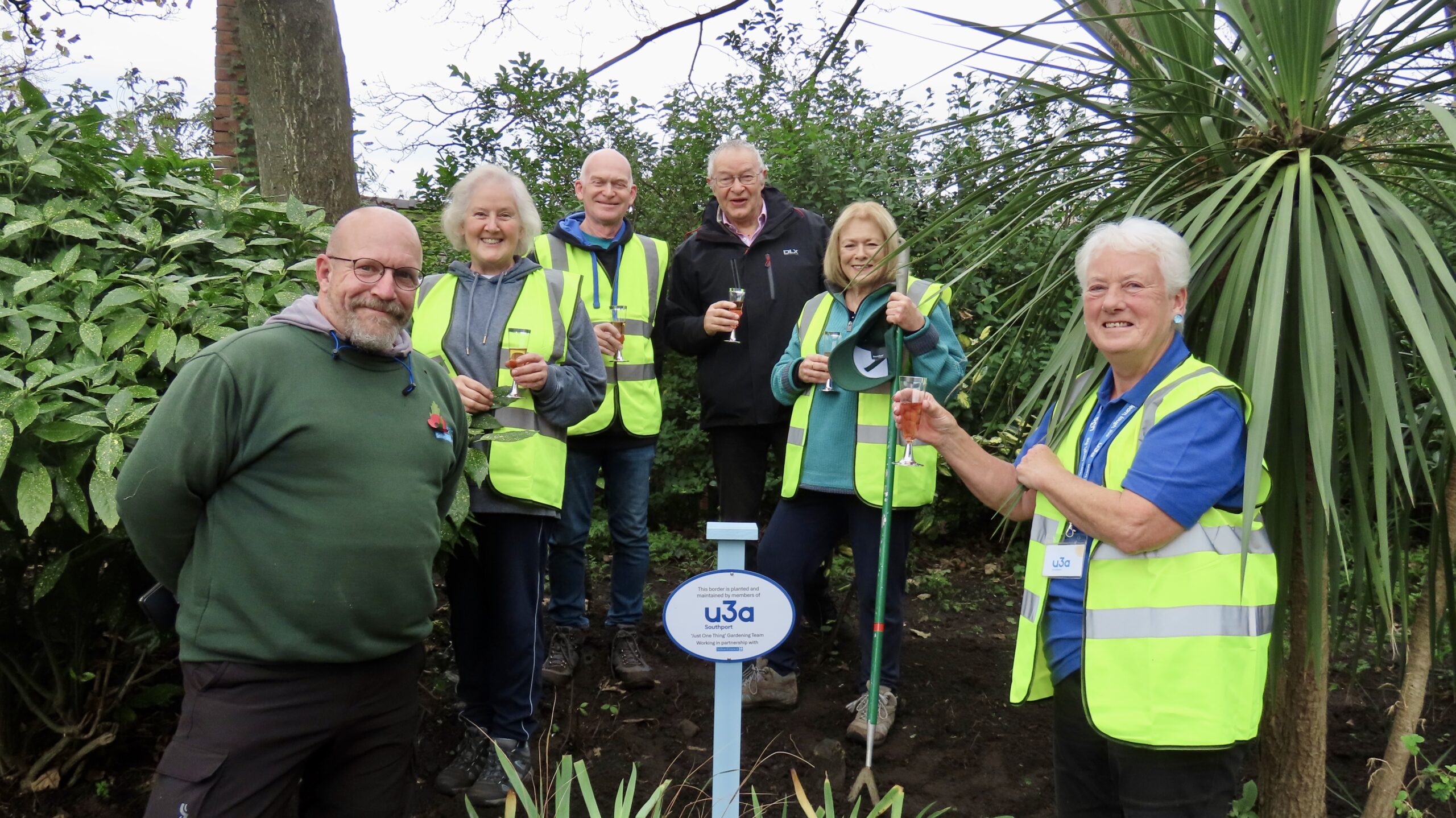 AndrewBrownEdit's tweet card. Southport u3a has unveiled a plaque at the historic Hesketh Park in Southport to celebrate the success of its ‘Just One Thing’ gardening team, which has been bringing colour to the borders near the...