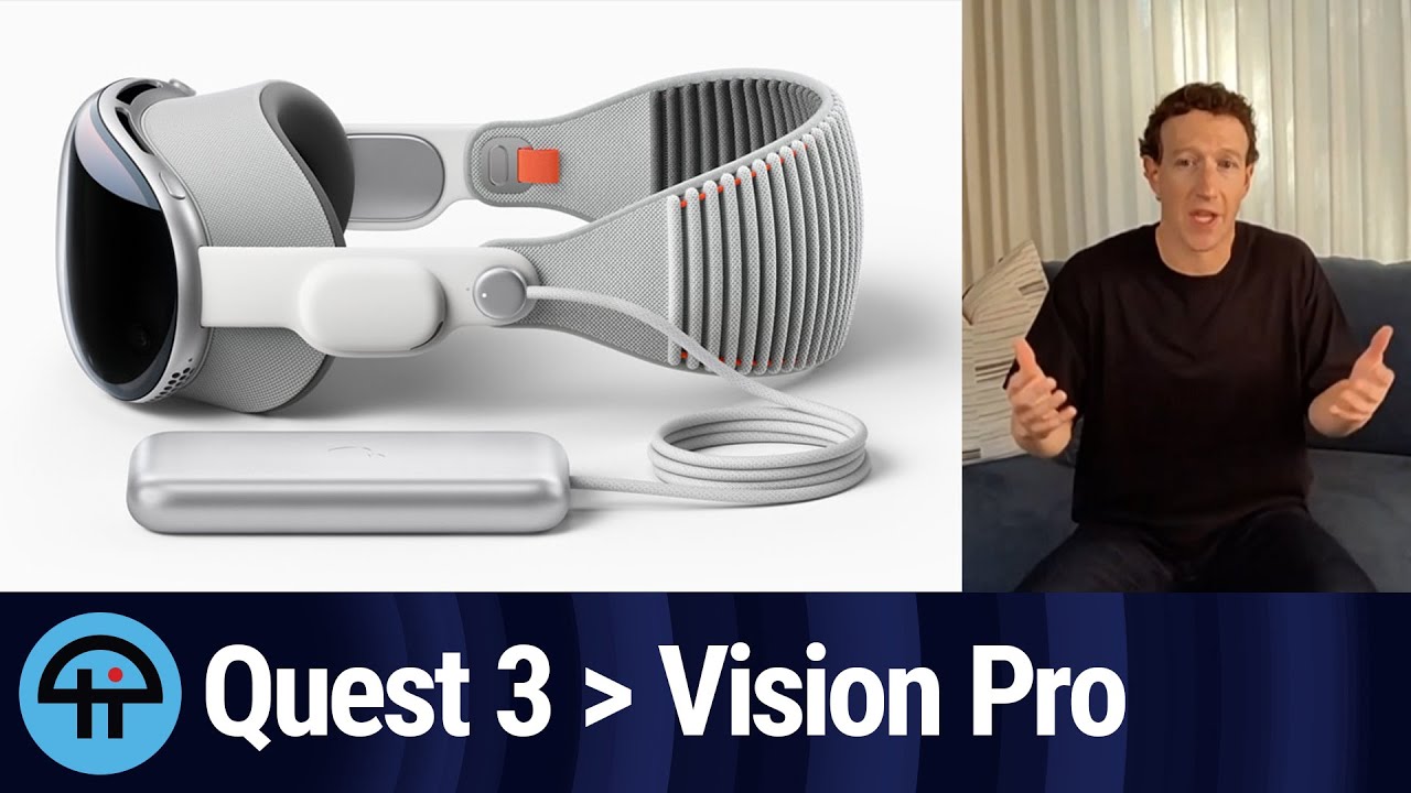 TWiT's tweet card. "The Quest 3 Is The Better Product"