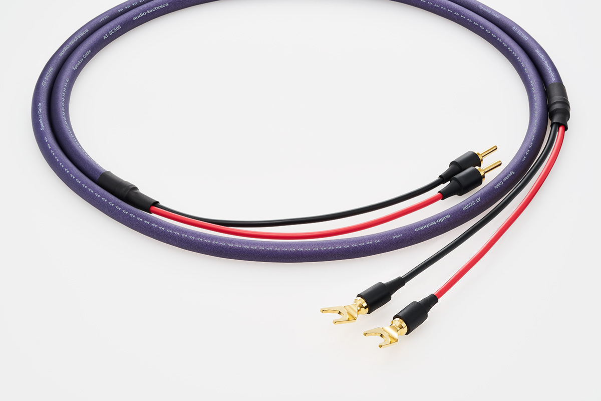 audiounion_ACC's tweet card. オーディオテクニカ、「FLUATシリーズ」よりスピーカーケーブルのスタンダードモデル「AT-SC500」