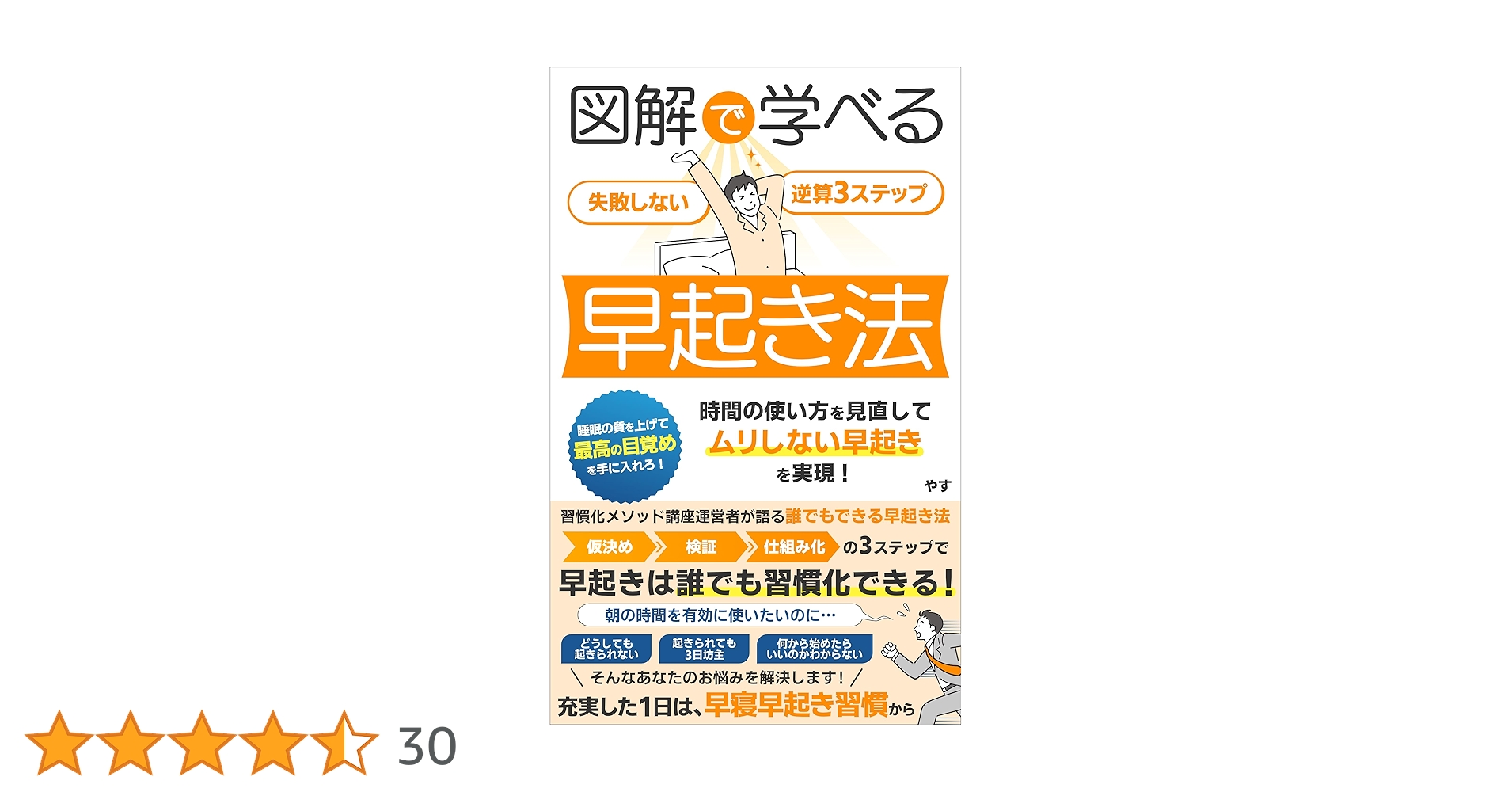 yasulog2's tweet card. 早起きで、こんなお悩みはありませんか？ ・三日坊主で続かない ・夜ふかしがやめられない ・起きてもダラダラして終わる ・二度寝ばかりで起きられない ・何度チャレンジしても挫折ばかり ・日中眠くなって集中力が続かない ・早起きするモチベーションが湧かない もし一つでも当てはまることがあれば、本書はあなたのお悩みを解決できます。 本書は、忙しい社会人が家事・育児をしながらも、早起きを続けるノウハ...