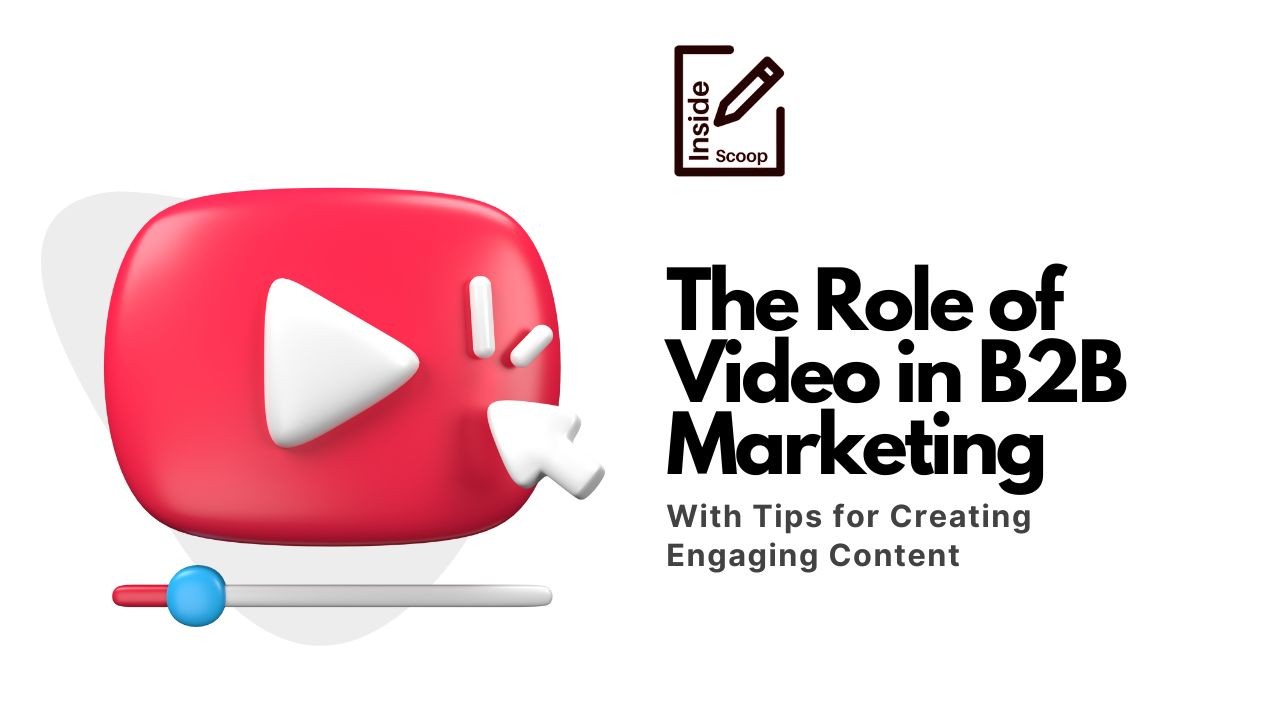 sandeepkumar_5's tweet card. Video has become a powerful tool in the world of B2B marketing. As businesses shift their focus to digital channels, video content can help them convey complex information in a more engaging and...