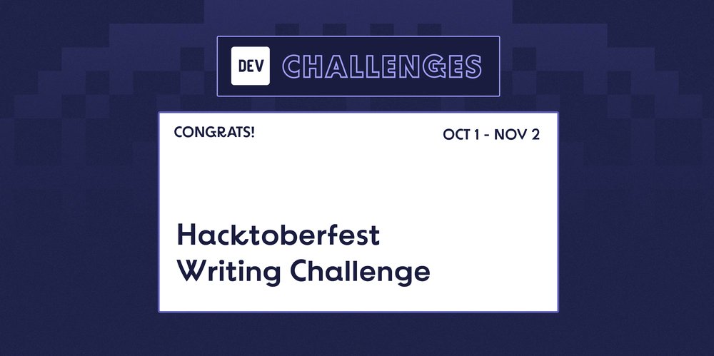 ThePracticalDev's tweet card. The wait is over! We are excited to announce the winners of the 2025 Hacktoberfest Writing...