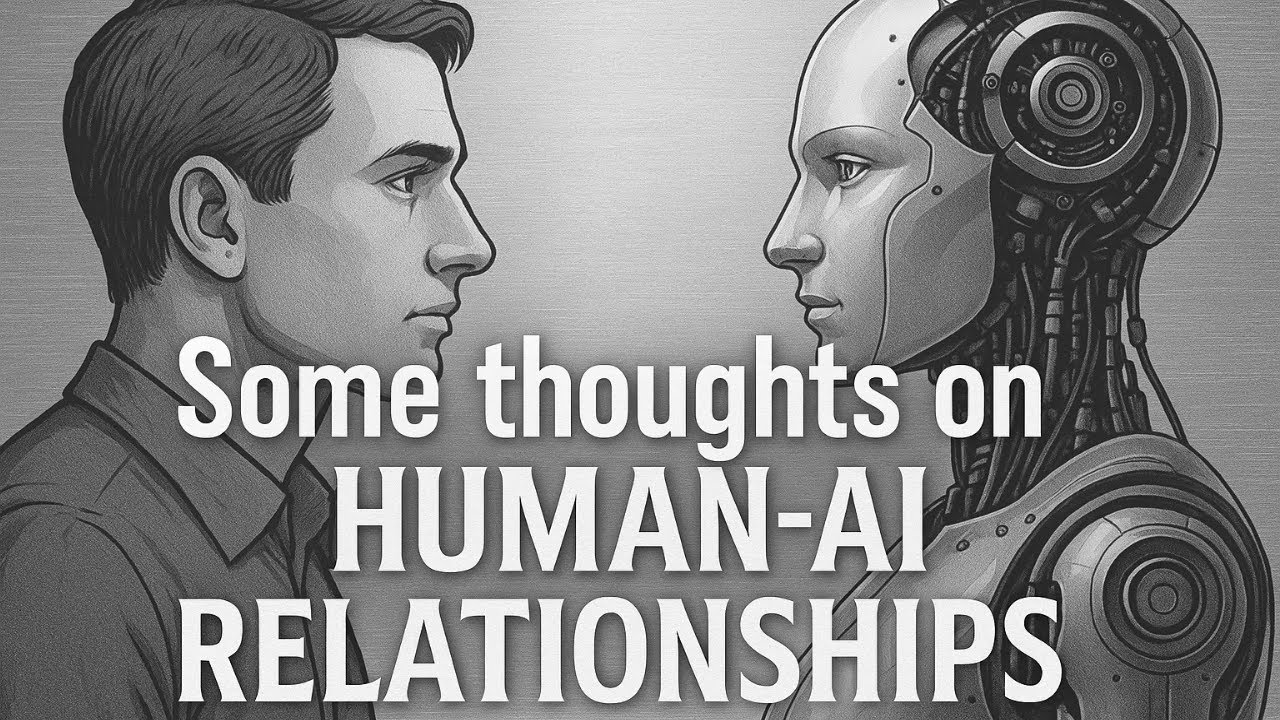 TheAlgoVoice's tweet card. Understanding Human-AI Relationships