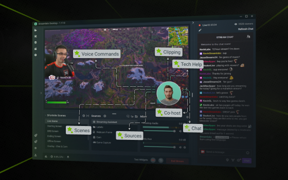 streamlabs's tweet card. Streamlabs, Inworld AI, and NVIDIA are excited to unveil our new intelligent streaming assistant. This AI Agent leverages cutting-edge technology developed by Logitech G’s Streamlabs, in collaborat...