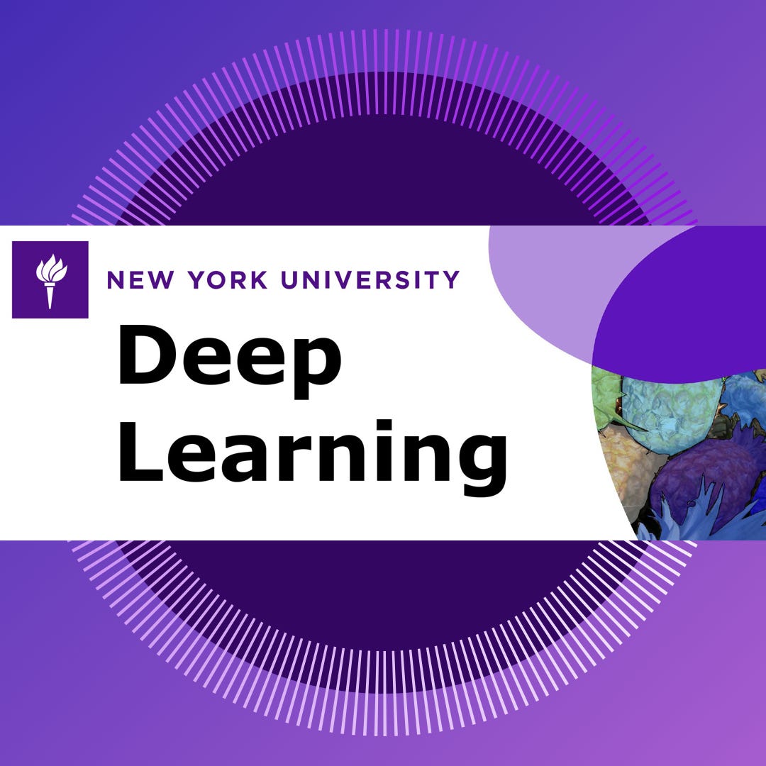 NYUDataScience's tweet card. CDS is excited to announce the release of all materials for Yann LeCun’s Deep Learning, DS-GA 1008, co-taught in Spring 2020 with Alfredo…