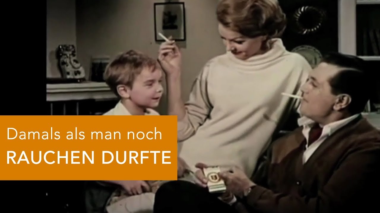 BandeetDesign's tweet card. Damals als man noch RAUCHEN DURFTE