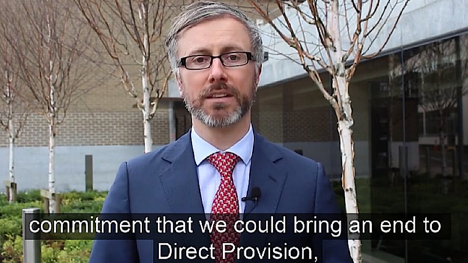 griptmedia's tweet card. What nationalities were the infamous tweets in 8 languages on asylum provision issued by Roderic O'Gorman aimed at, and did their numbers rise?