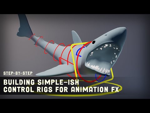 WaterproofJedi's tweet card. Control Rig: Sea Creatures | Tech Art For Artists : Ep1
