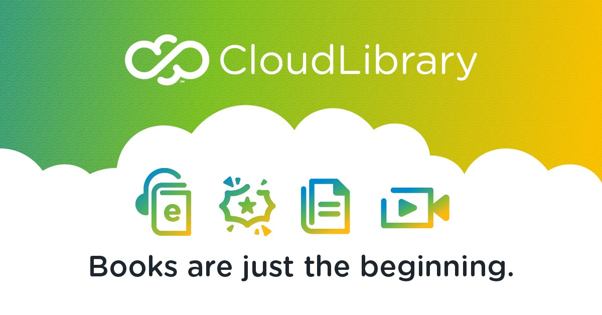 OCLC's tweet card. Ebooks, audiobooks, comics, and more with OCLC's CloudLibrary: Give your users more digital content and save your budget for a rainy day.