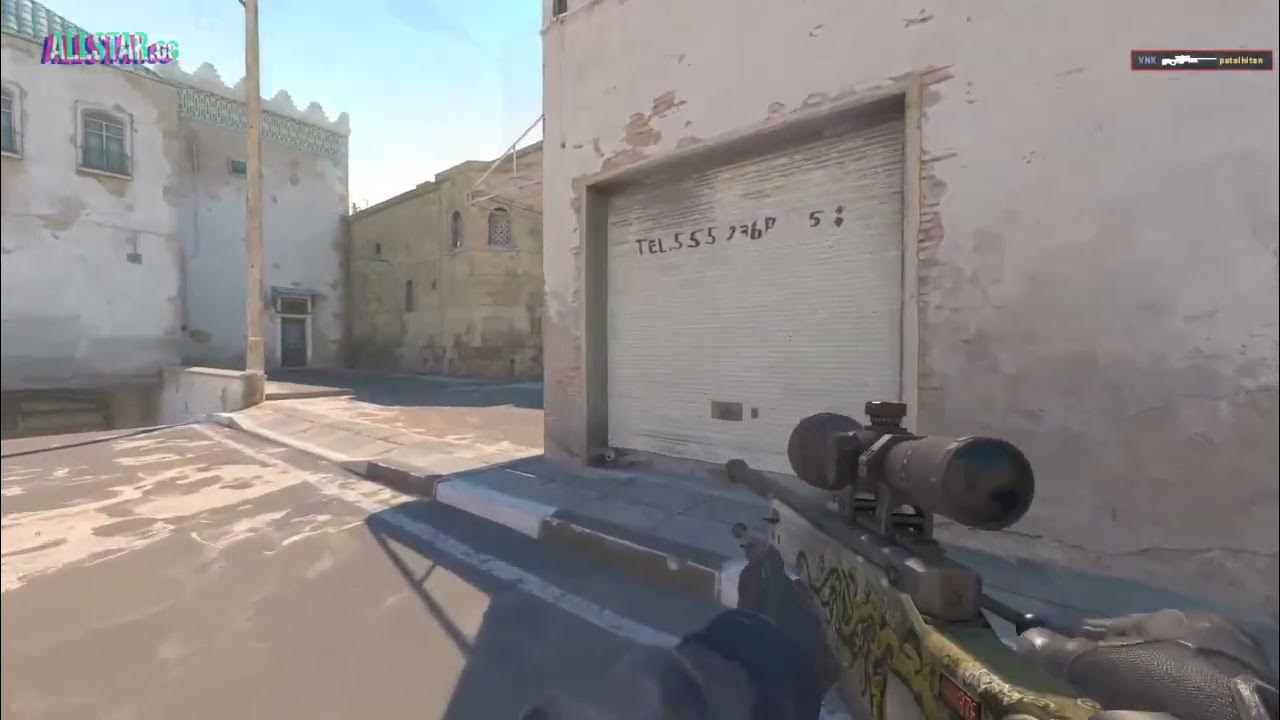 VNKcsgo's tweet card. INSANE 5 second AWP Ace.