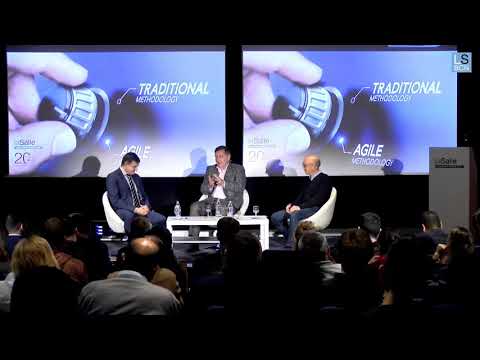 coder_doctor's tweet card. Debate sobre métodos ágiles vs métodos tradicionales en La Salle Barcelona con motivo del 20 aniversario del MUDP.