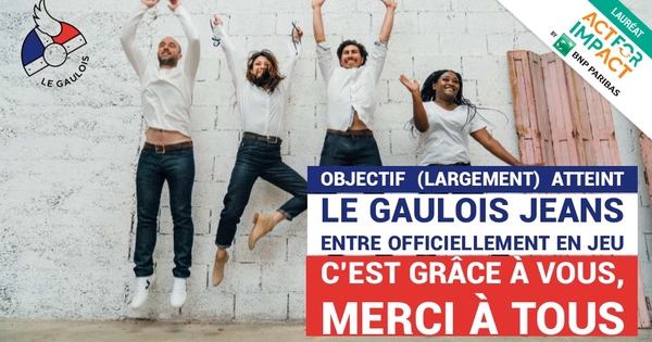 GauloisJeans's tweet card. La nouvelle génération de green-jeans Made in France, fait pour durer.