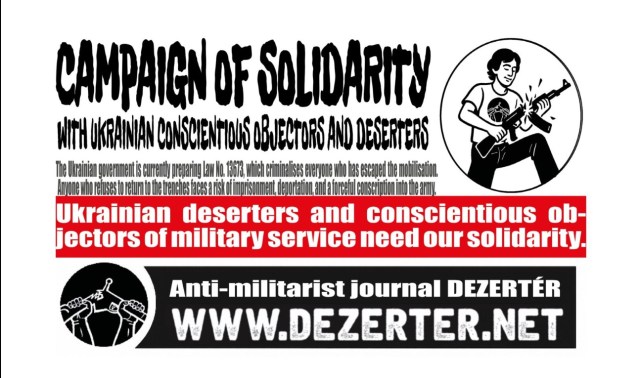 AnarComNet's tweet card. We are not criminals. We are people. Men and women who refused to become casualties of the war of two regimes. We refuse to be held hostage by political contracts and military plans. The Ukrainian …