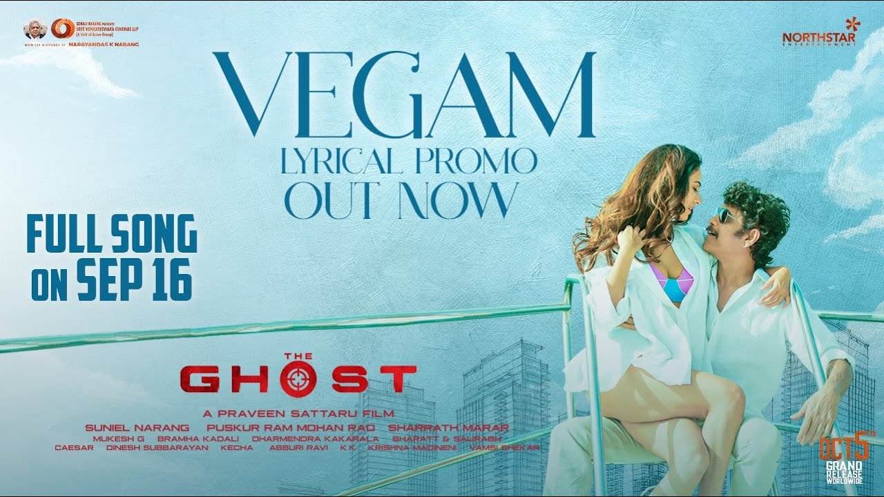 csgonsalves's tweet card. The Ghost - Vegam Lyrical Promo | Akkineni Nagarjuna | Praveen...