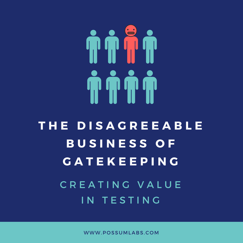 bashamer's tweet card. An Analytical Look at the Disagreeable Business of Gatekeeping “The coding is done, we are just waiting on testing to release.” Not every project is held up in QA, but any experienced manager …