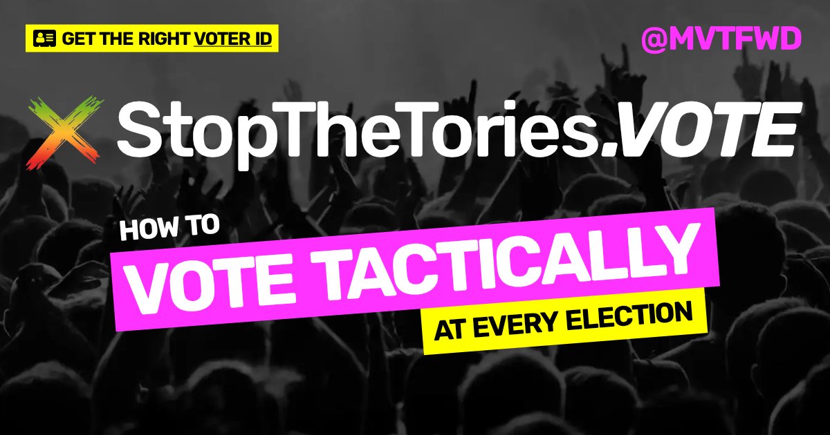 carolvorders's tweet card. Your vote is your power. Use it tactically to get the Tories and Reform out, then influence your new MP and the next government.
