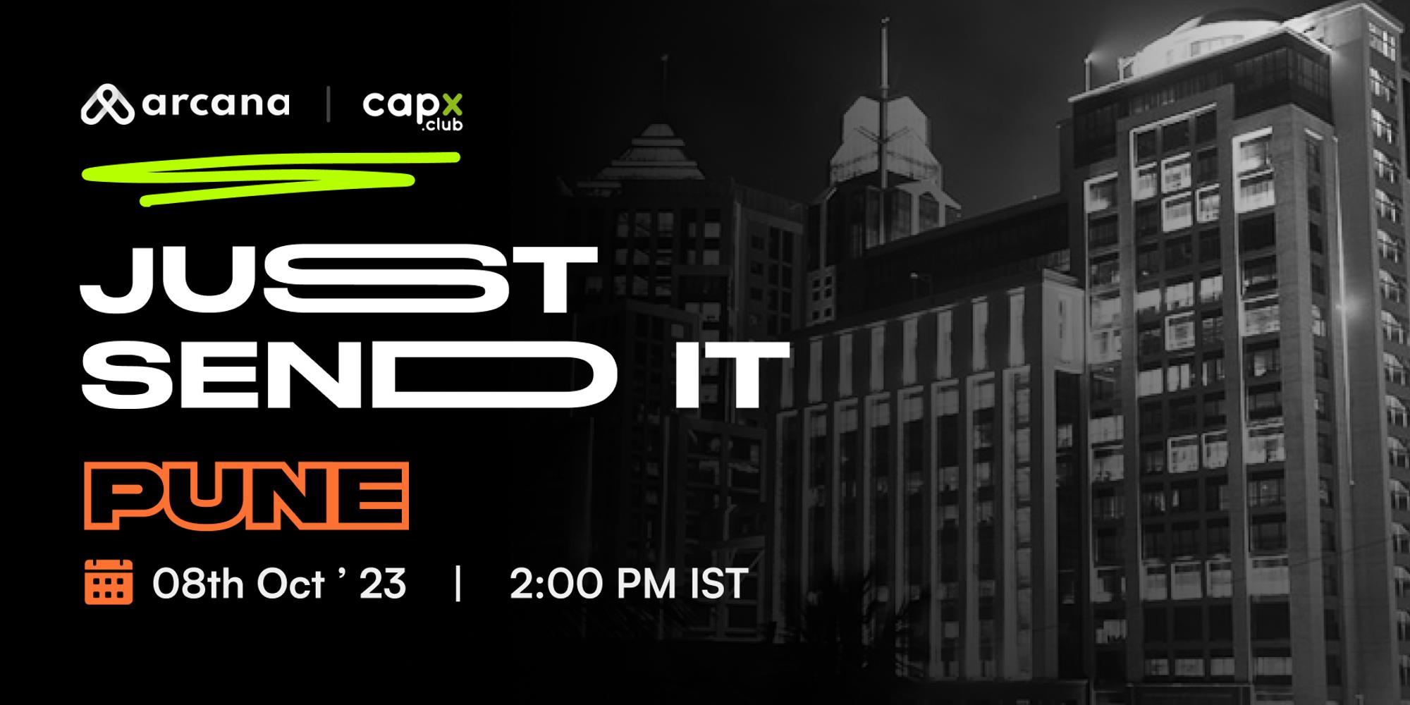 Blotic_web3's tweet card. 🚀 Join the SendIT Revolution! 🌐 Explore the future of hassle-free crypto transfers with Capx Club's global meetup series. Dive deep into SendIT by Arcana and…